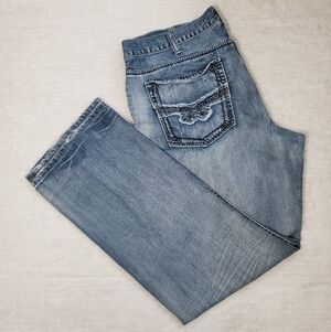 Helix Light Blue Straight Denim Jeans